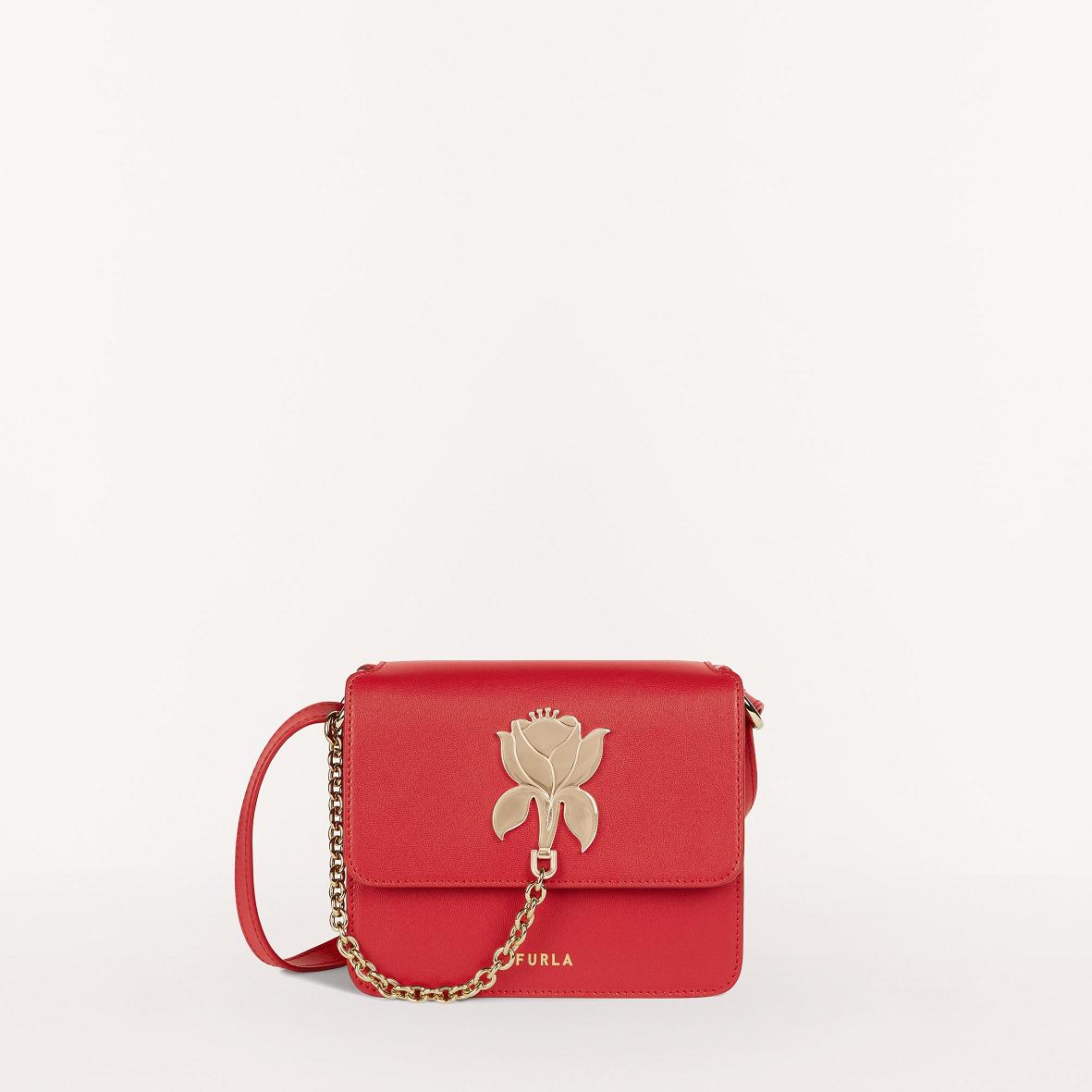 Furla Tuberosa Tasker Udsalg - Crossbody Dame Rød JMW459136